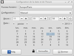 date and time