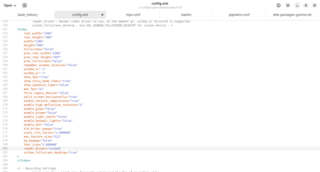simple text editor for GNOME