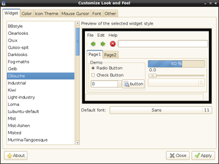 openSUSE Gilouche Theme