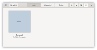 Task lists