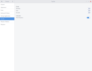 tool to adjust advanced configuration settings for GNOME