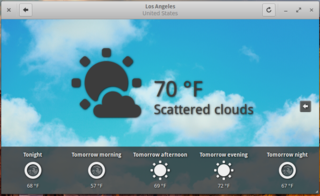 access current conditions and forecasts