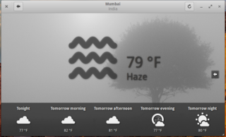 access current conditions and forecasts