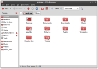 red variation of the GNOME-Colors icon theme
