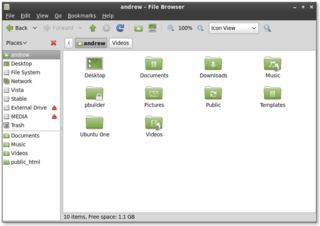 green variation of the GNOME-Colors icon theme