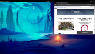 Full GNOME Desktop Environment, with extra components