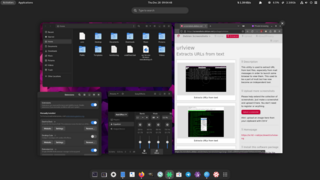 Full GNOME Desktop Environment, with extra components