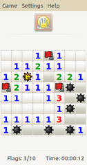 popular minesweeper puzzle game for GNOME (transitional package)