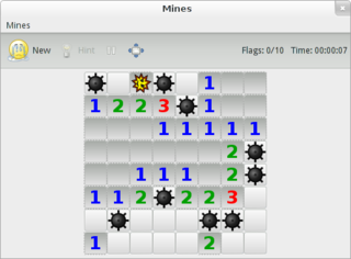 popular minesweeper puzzle game for GNOME (transitional package)