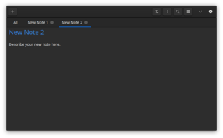 desktop note taking program using Wiki style links
