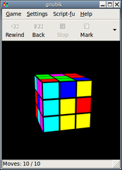 3D Rubik's cube game