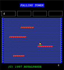 platform game where you have to jump up to survive