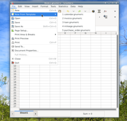 spreadsheet application for GNOME - main program
