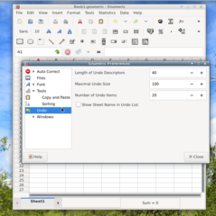 spreadsheet application for GNOME - main program