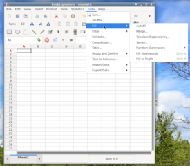 spreadsheet application for GNOME - main program