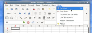 spreadsheet application for GNOME - main program
