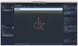 Full 2D and 3D game engine with editor