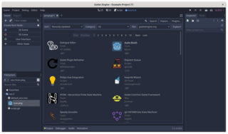 Full 2D and 3D game engine with editor