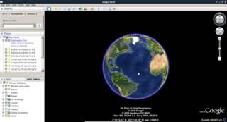 Package googleearth (6.0.3.2197+1.2.0-1 on Debian 8 jessie Xfce Edition