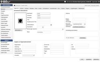 Web Based LDAP Administration Program