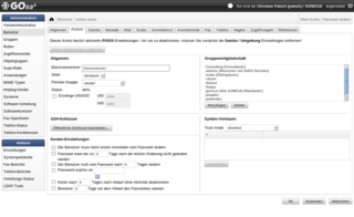 Web Based LDAP Administration Program