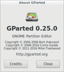 Icon Gparted