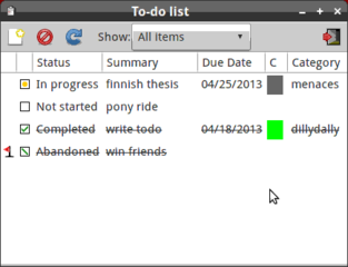 To-do list for GPE