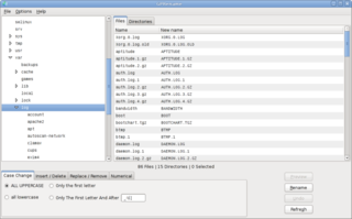 complete batch renamer for Linux