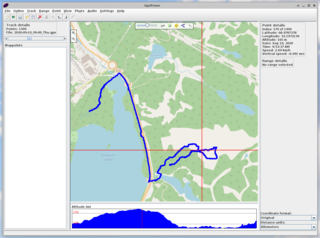 visualize, edit, convert and prune GPS data