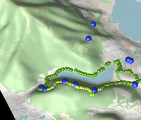 visualize, edit, convert and prune GPS data