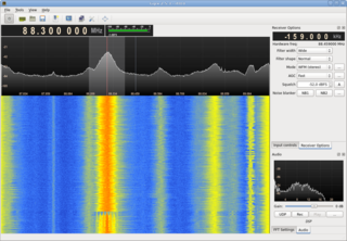 Software defined radio receiver