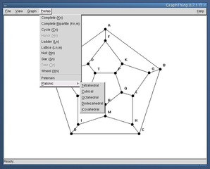 tool to create, manipulate and study graphs