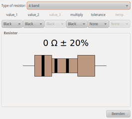 resistor color code calculator