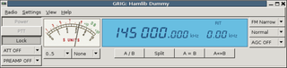 graphical user interface to the Ham Radio Control Libraries