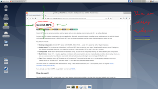 GTK+ based tool to make annotations on screen with multiple pointers