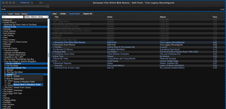 music player server with a web-based user interface