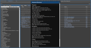 music player server with a web-based user interface
