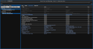 music player server with a web-based user interface