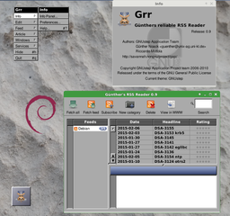 RSS reader for GNUstep