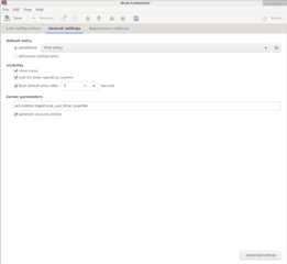 GUI to configure GRUB2 and BURG