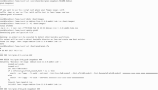 boot iso, harddisk and floppy images with grub2 and syslinux memdisk