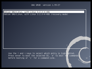 GRUB2 on Debian Wheezy