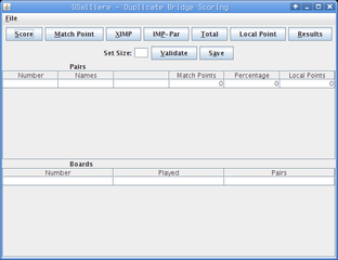 Bridge duplicate scorer (GUI frontend)