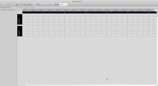GSequencer automation editor screenshot