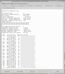graphical user interface for smartctl