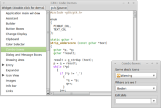 example files for GTK 2