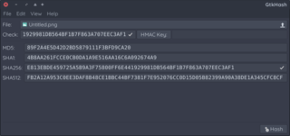 GTK+ utility for computing checksums and more