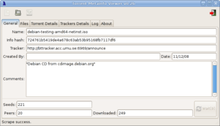 BitTorrent MetaInfo viewer/editor