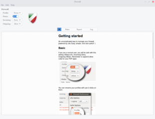 graphical user interface for ufw