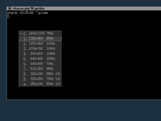 quickly and easily change video resolutions in X